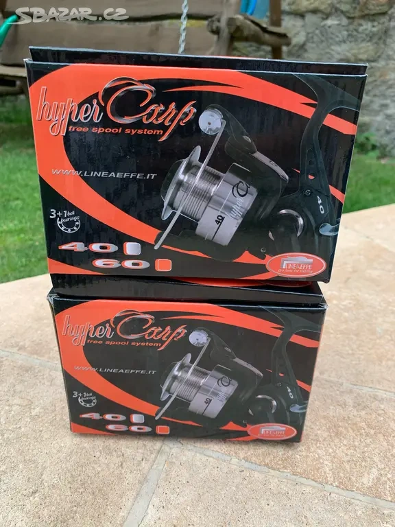 Nové navijáky HYPER CARP 60 + náhradní cívky - 8