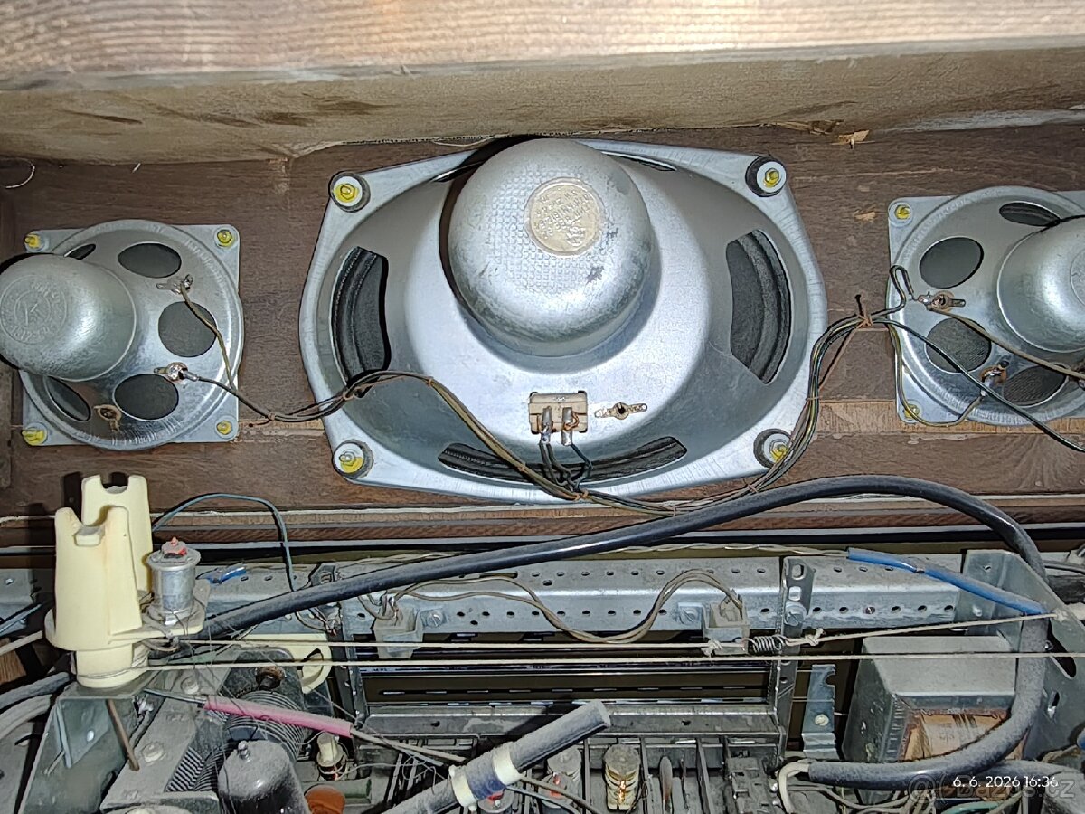 Gramoradio Tesla + Kotoučový magnetofon Tesla - 8