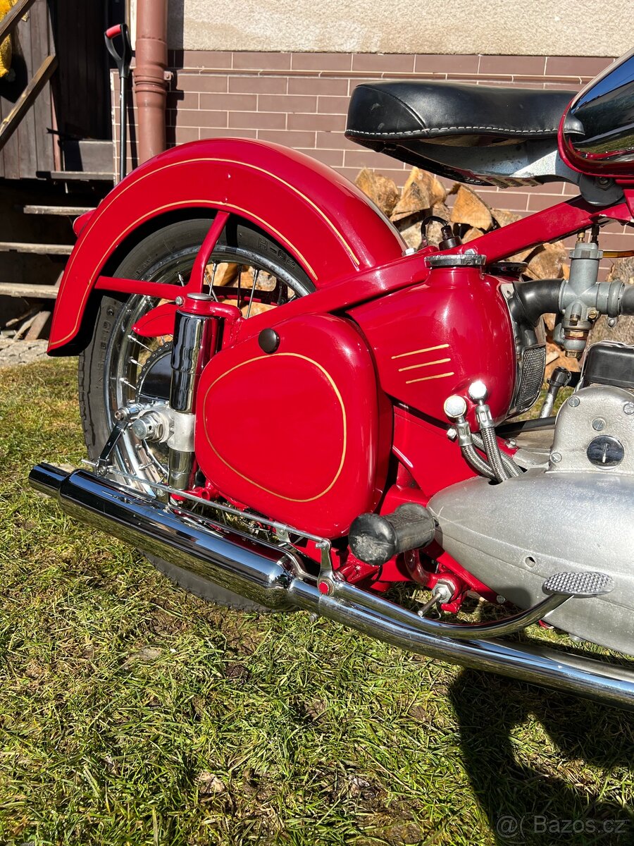 Jawa 500 ohc typ 01 1955 - 8