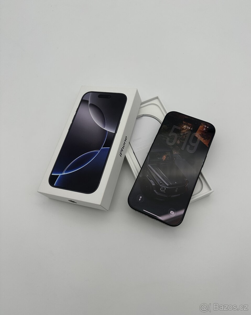iPhone 16 Pro 128GB Black Titanium + ZÁRUKA - 8