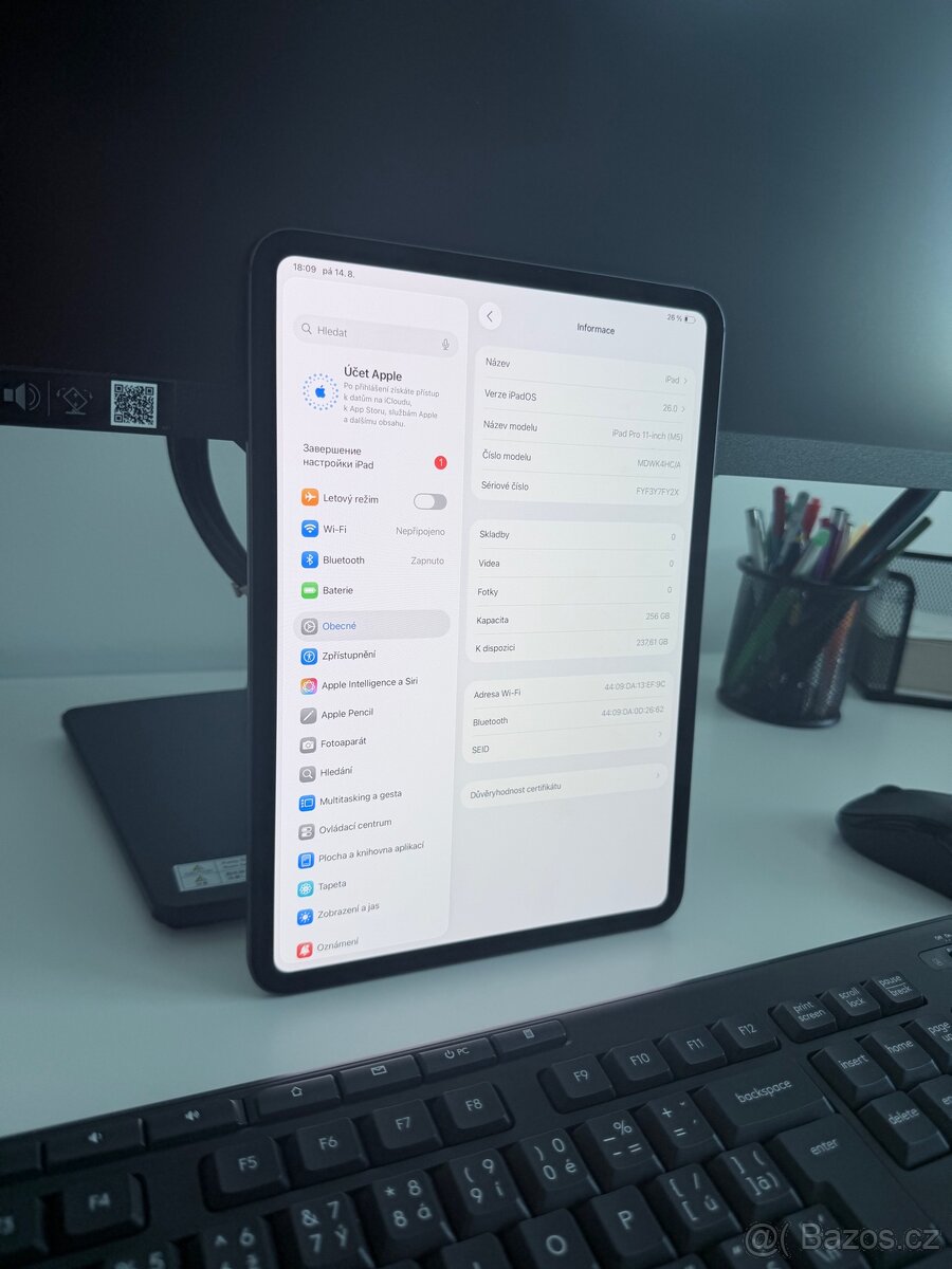 Apple iPad Pro 11” M5 256GB Wi-Fi – jako nový - 8