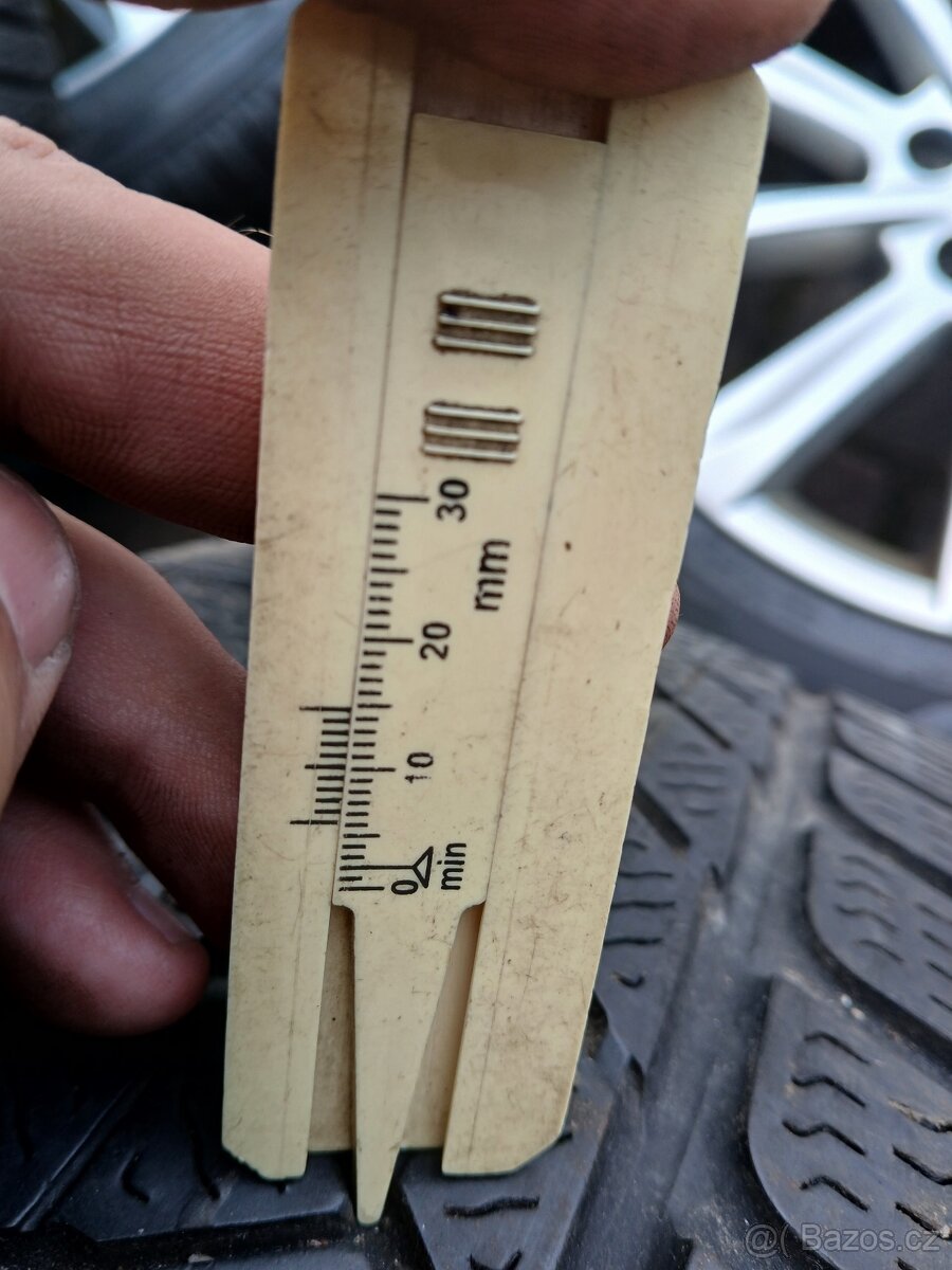 ALU kola,sada, model HELSINKI,originál,215/55 R17,5x112,TOP - 8