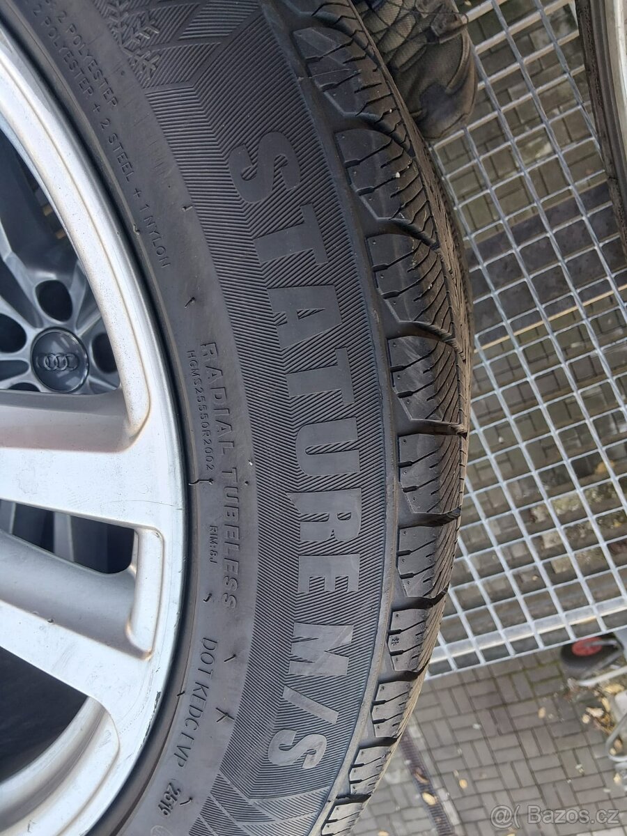 Alu 20 org.AUDI Q7 velmi pěkné bez poškození,rovná vč PNEU - 8