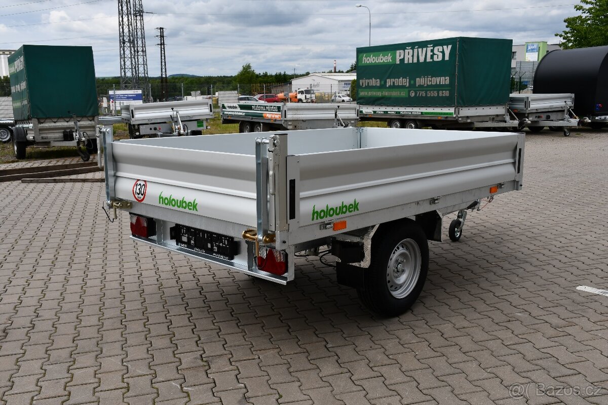 Jednostranný sklápěč 1,8 t, 2500x1500x350 mm - 8