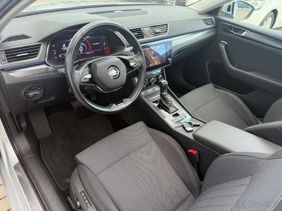 Škoda SUPERB 2.0 TDi EVO DSG MATRIX VIRTUAL KAMERA PANORAMA - 8