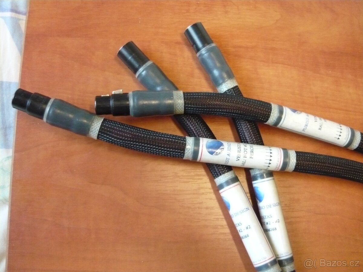 1m dlhý XLR kábel PAD , HIGH END - 8