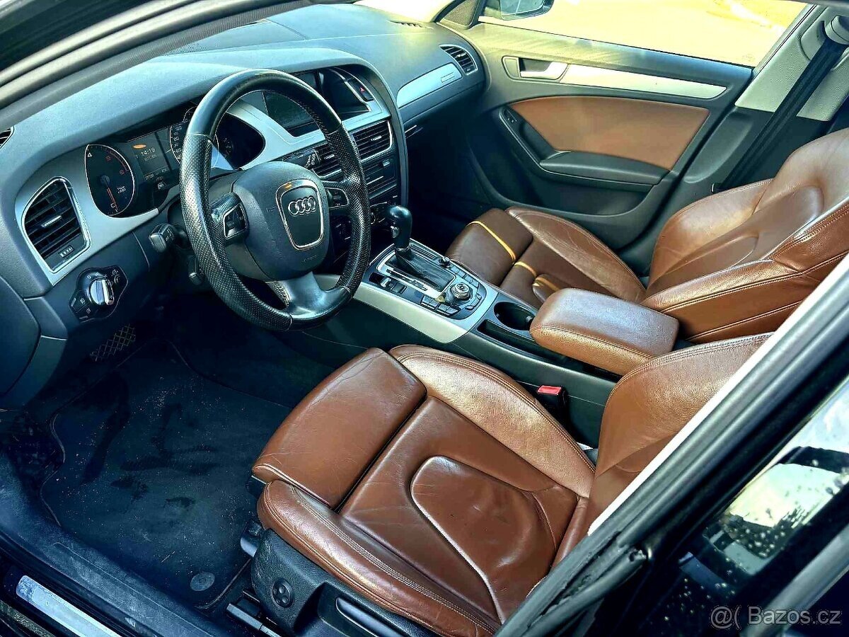 Audi A4 b8 3.0 176 Quattro Allroad černá metal - 8