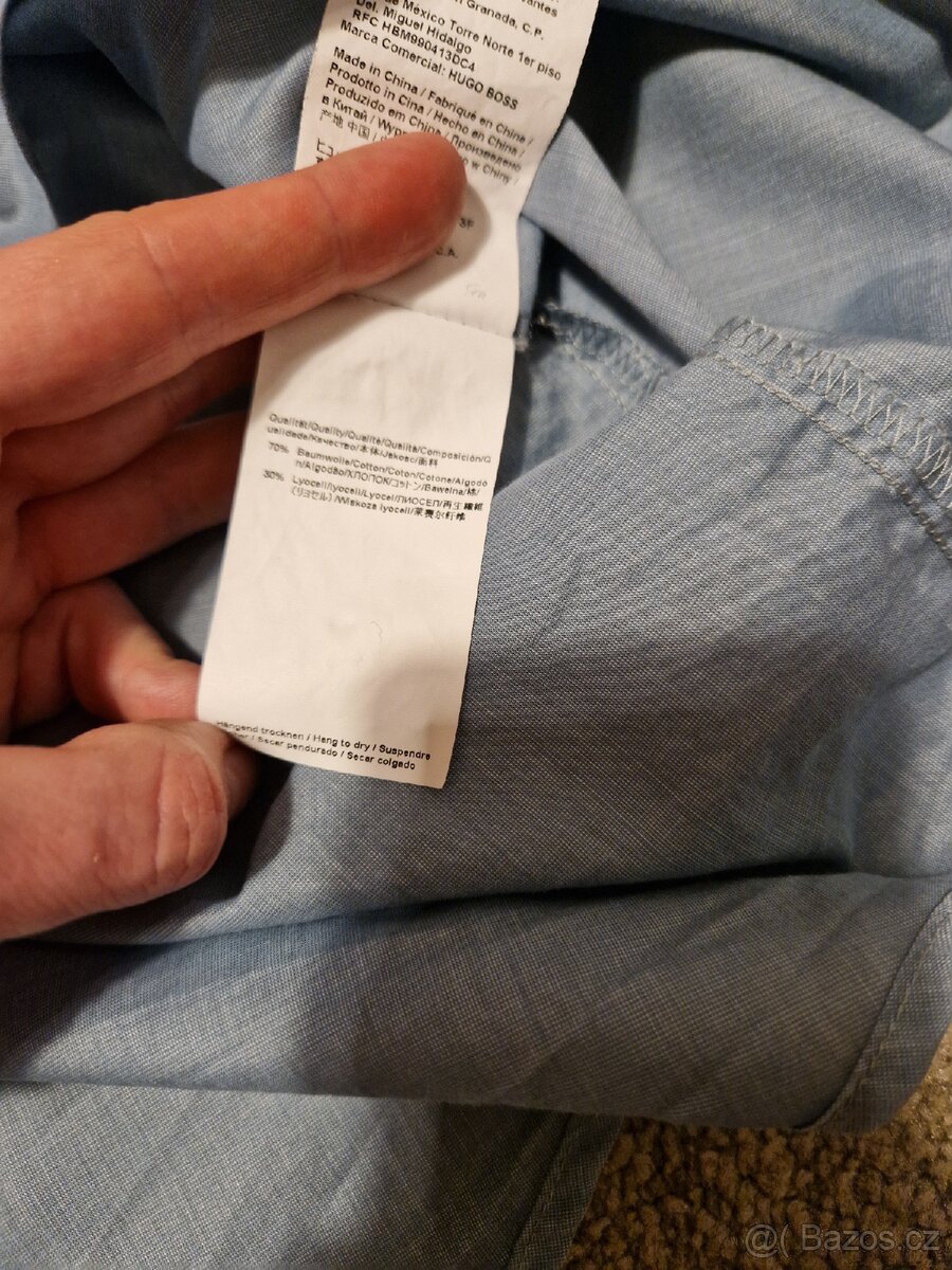 Krásná košile Hugo Boss vel S (36) - 8