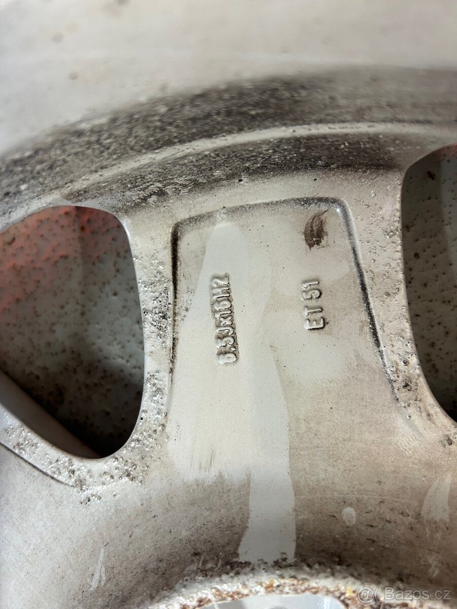 Alu kola VW 16” 5x120 6,5j16 et51 + pneu - 8