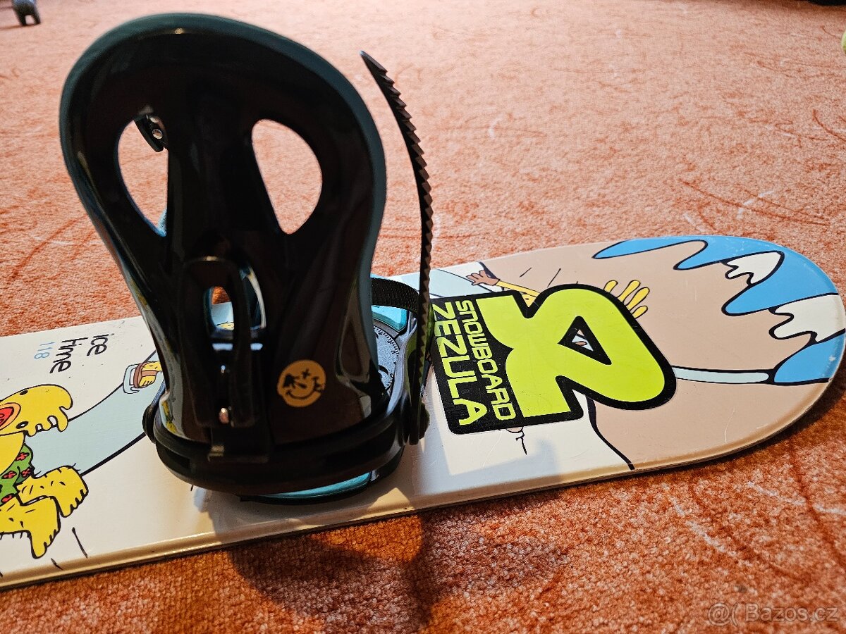 Snowboard Gravity 118 cm dětský + boty Gravity Micro vel.36 - 8