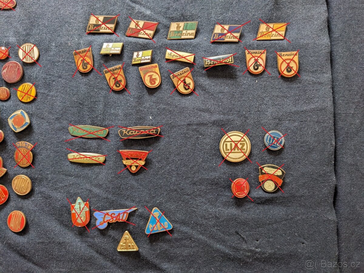 Prodám tyto staré auto-moto odznaky - 8