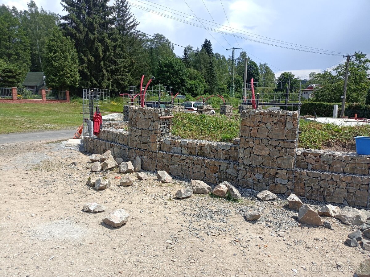 Kamenné stavby a realizace gabionu - 8
