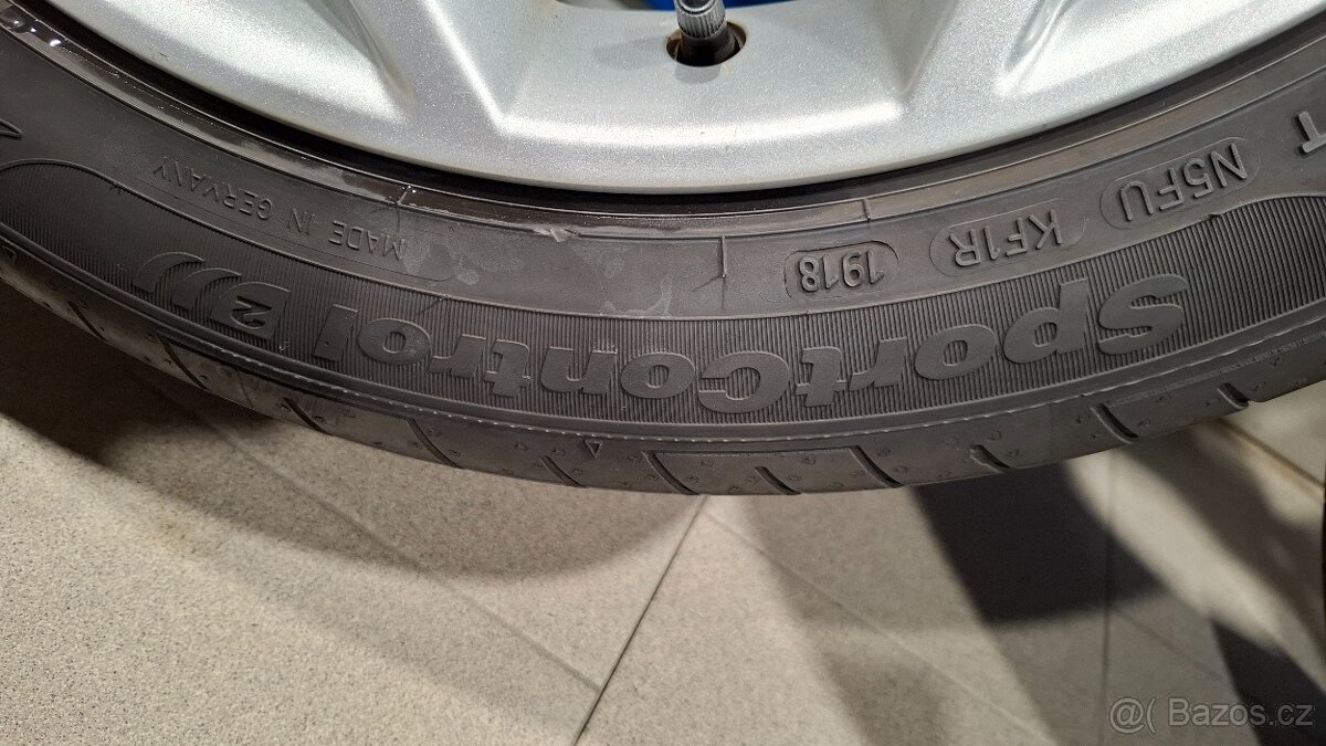 Alu disky kola 5x108 Ford 8.0Jx18 ET 55 Galaxy Smax - 8