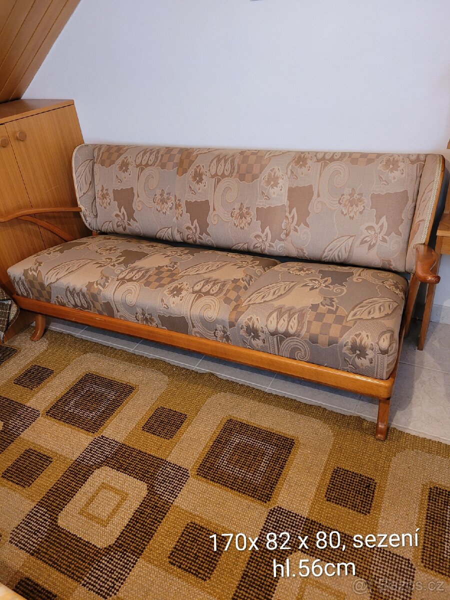 Pohovka a 2 párová křesla - 8