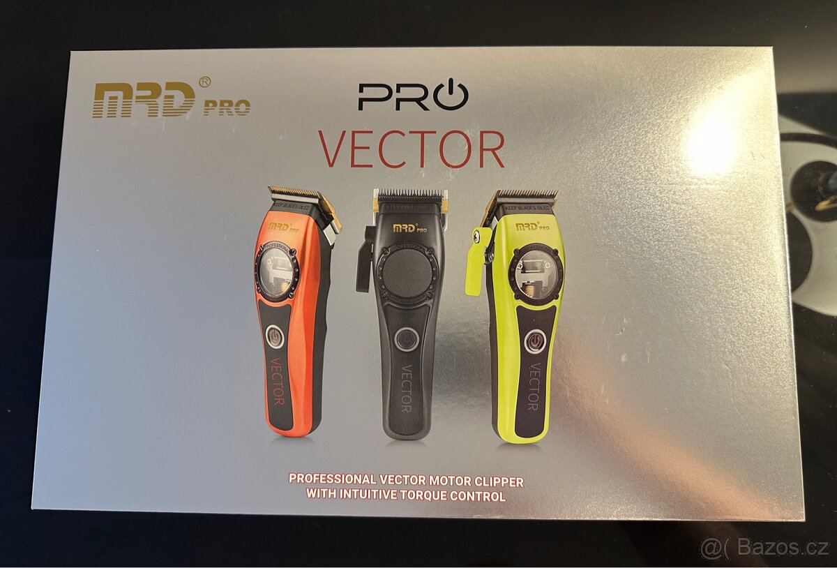 40% SLEVA - Nový strihací strojek MRD Pro Vector HC-999 - 8