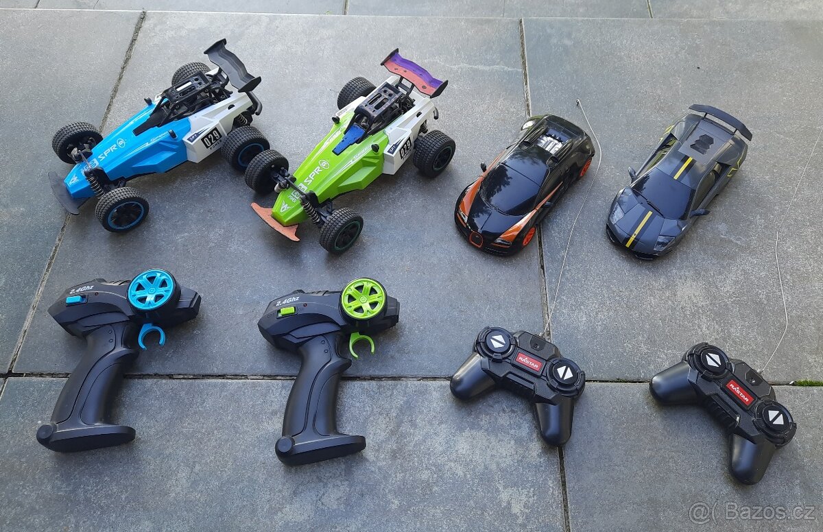 4 x rc auto na vysílačku - 8