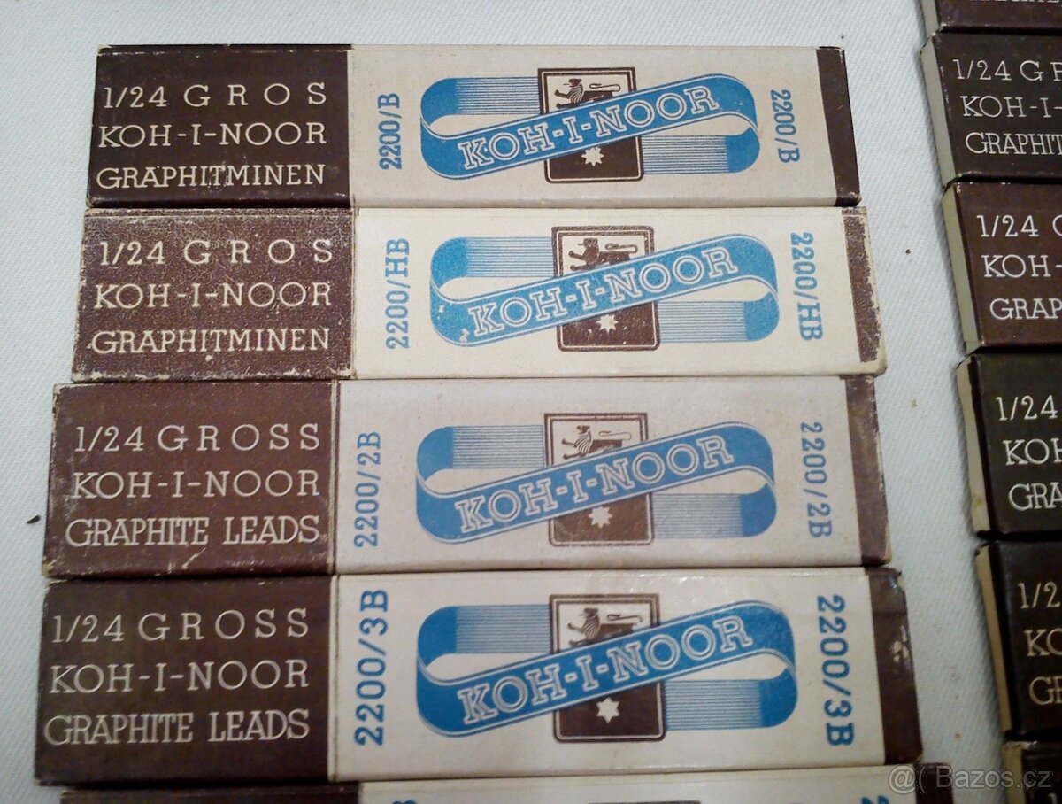 Retro tuhy Kohinoor - 8