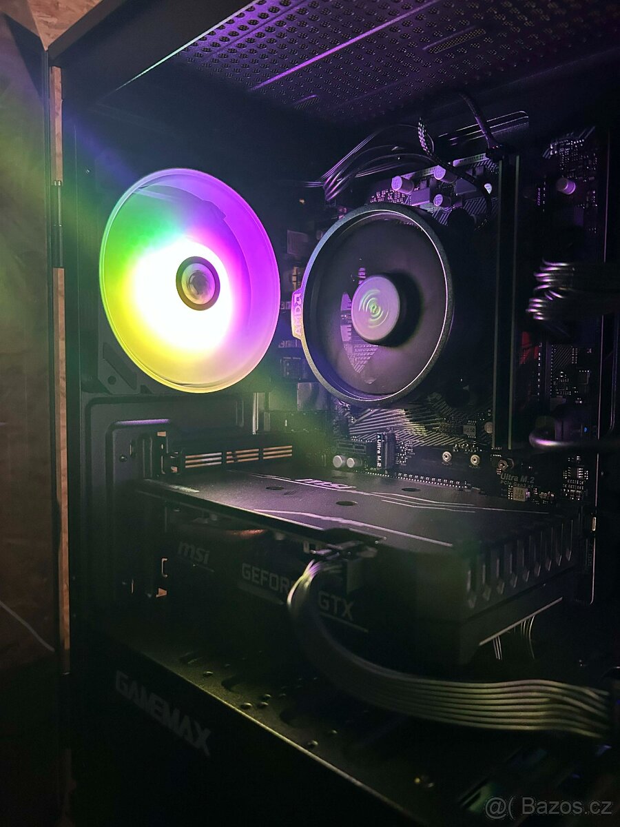 Herní PC - Ryzen 5 3500, GTX 1660 Super - 8