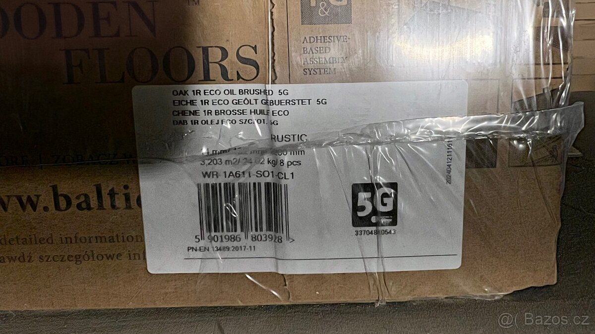 Dřevěná podlaha dub, 1.jakost, rustyk - 8