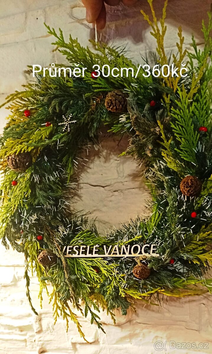 Ručně zdobené věnce - 8