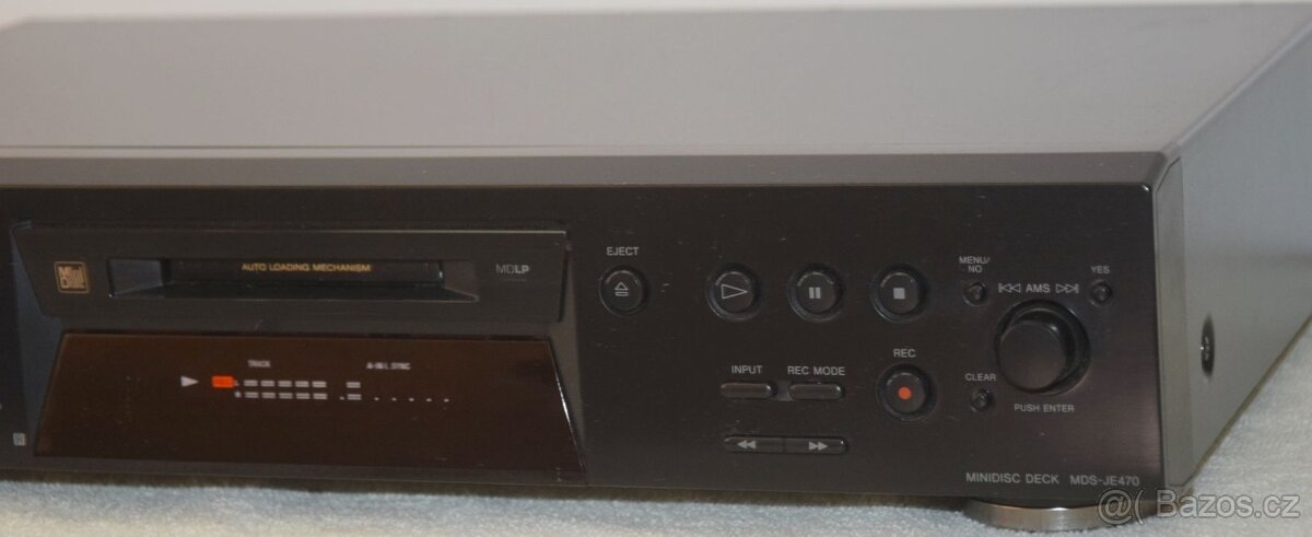 Minidisc deck SONY MDS-JE470, manuál,10x MD, přip.PC kláves - 8