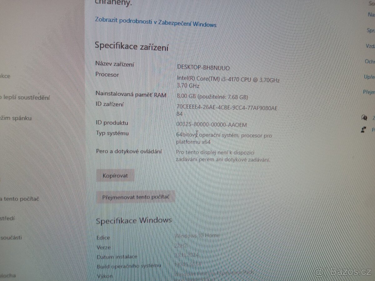 ASRock H81M-HDS - Core i3-4170, 8GB RAM - 8