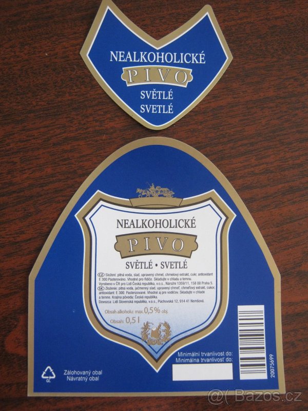 pivní etikety pivovar Benešov 85 500ks k výměnám - 8