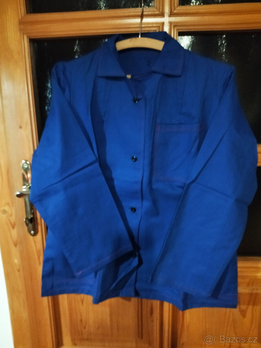 Kožený kabát, kož. bunda, prac. plášťě, zástěry šat.,košile - 8