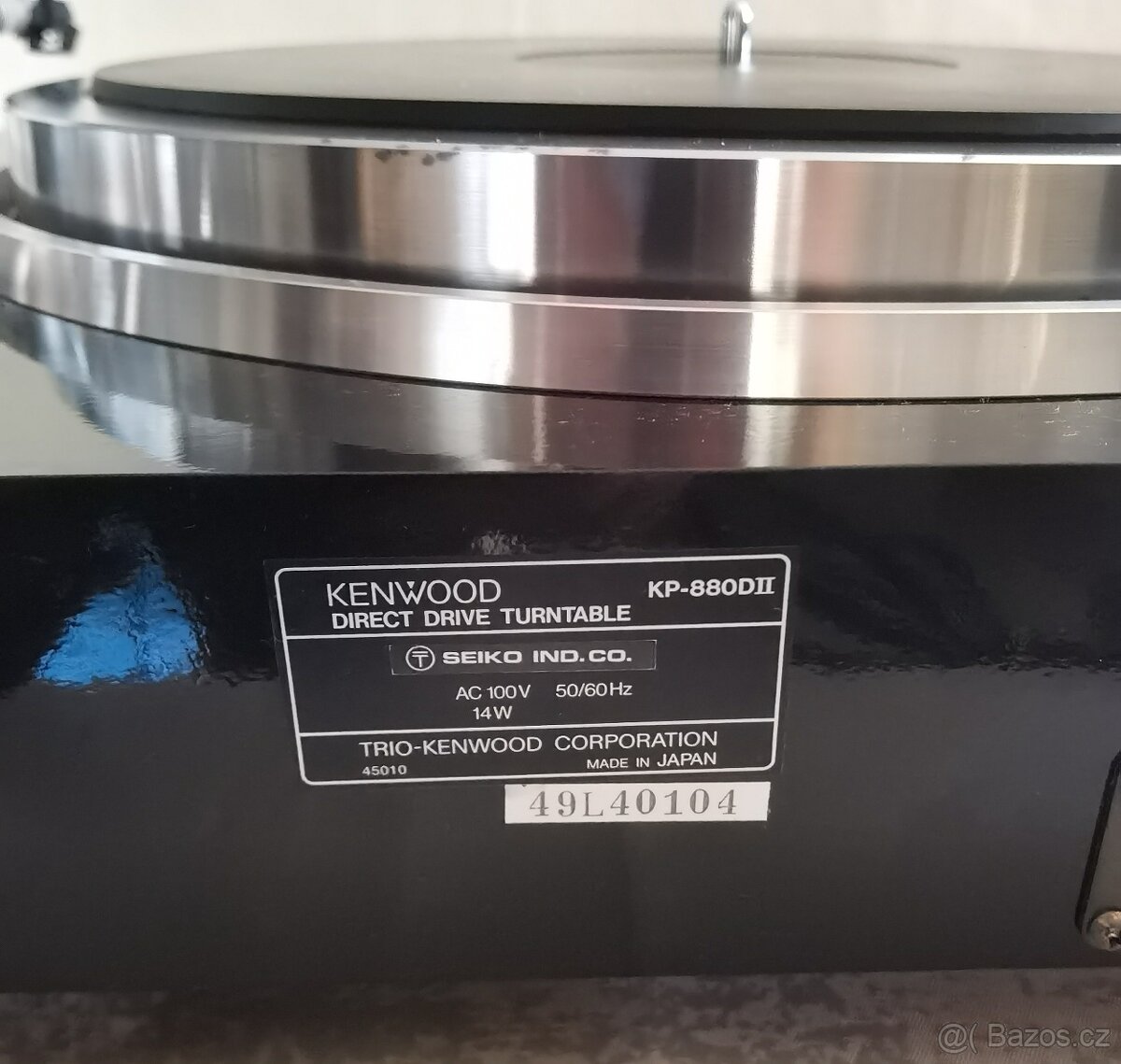 Gramofón Kenwood KP-880DII - 8