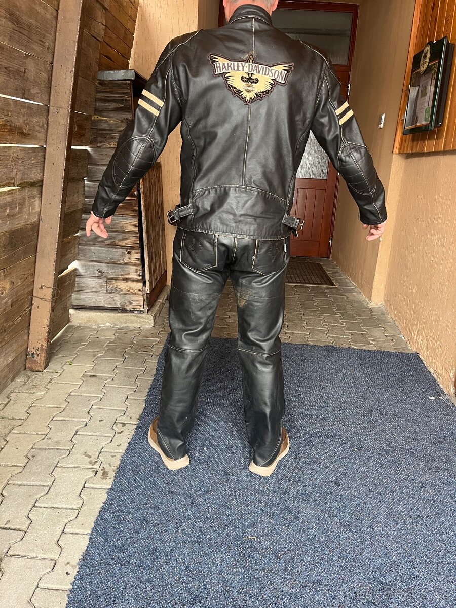 Halvarssons, kožená bunda a kalhoty - 8