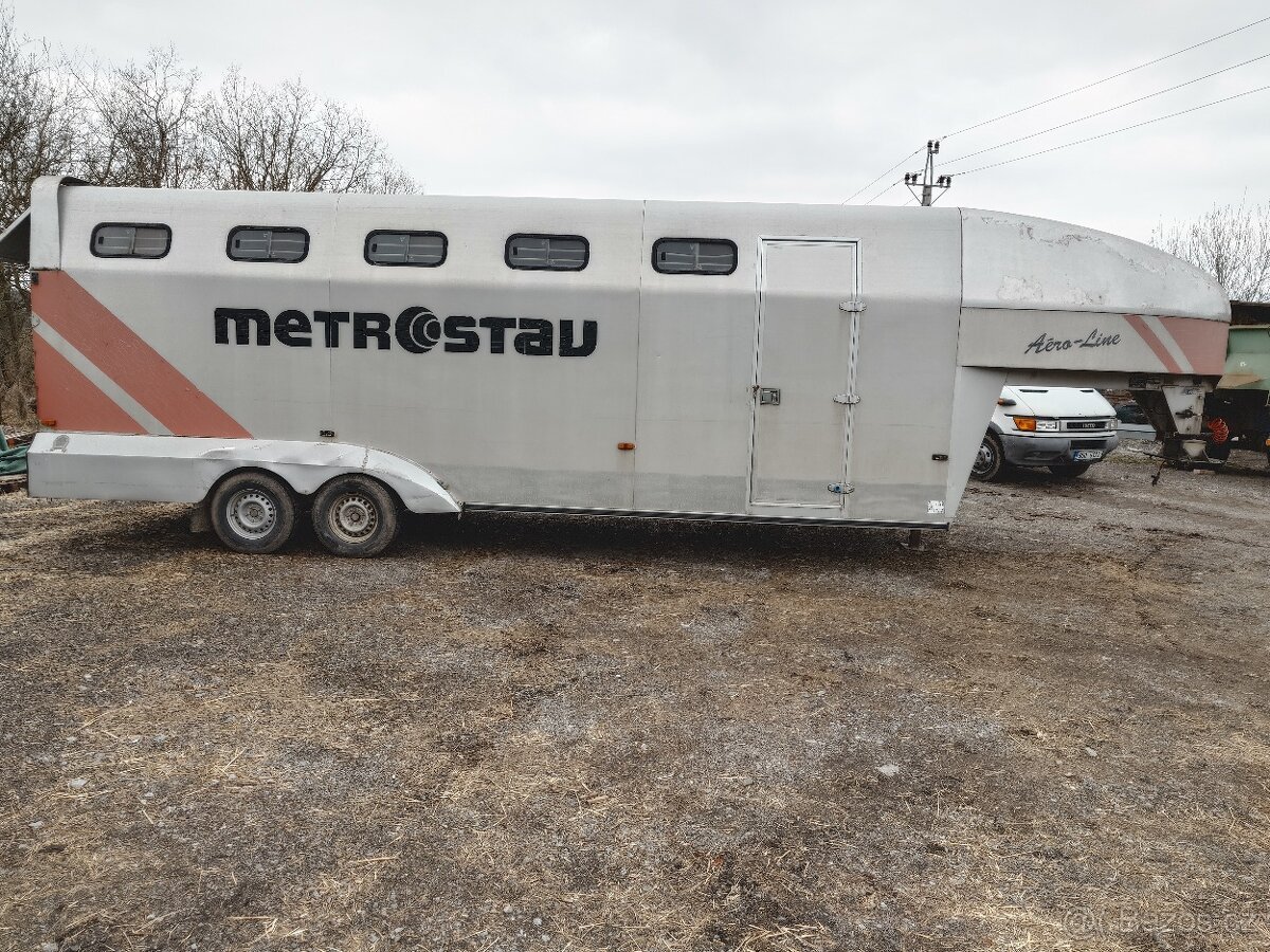 Přepravník koní/zvířat návěs - 8