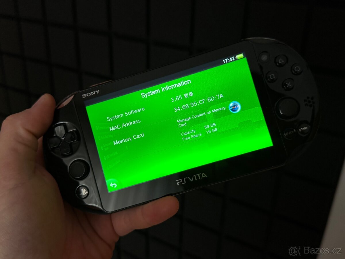 PS Vita Slim, 64GB, Flash - 8