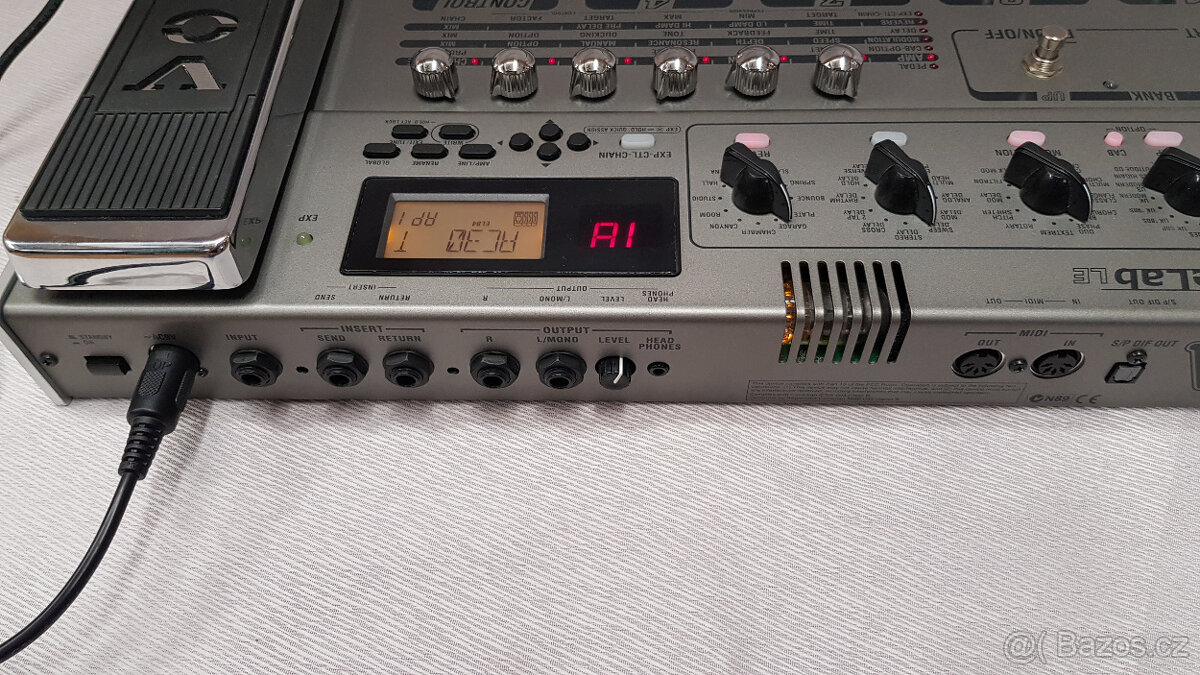 Lampový kytarový multiefekt VOX ToneLab LE a trafo - 8