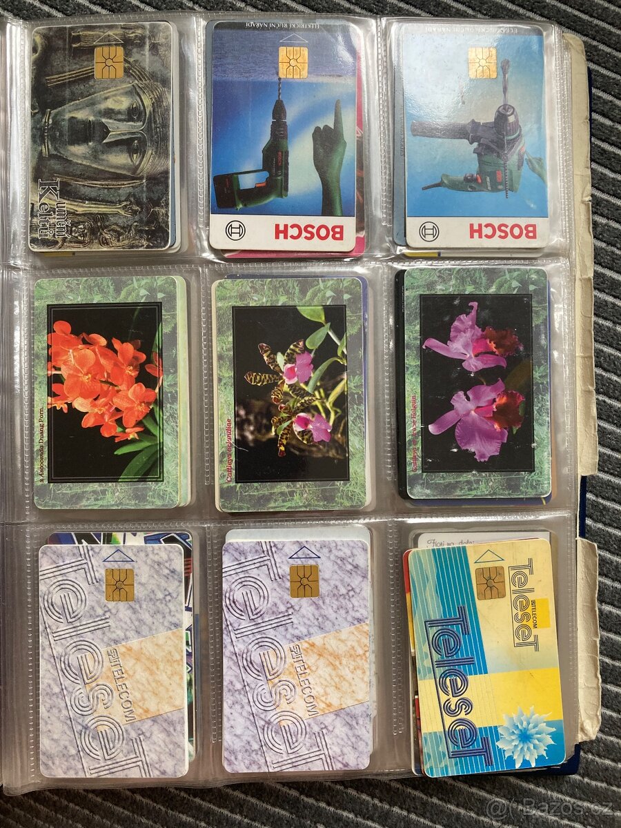 Album telefonních karet ČR i zahraniční - 8