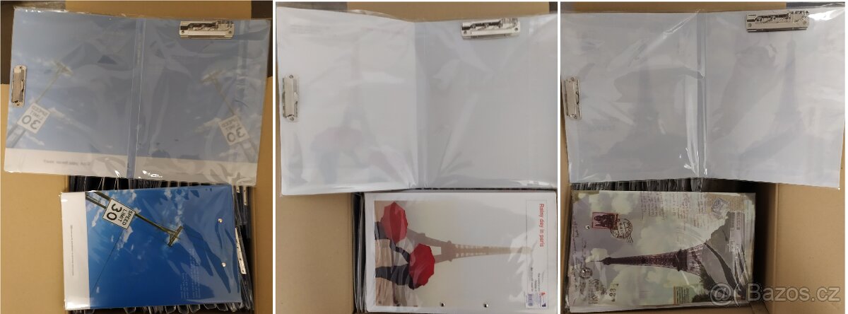 Krásné zápisníky, bloky, notesy, desky A4, A5 - 8