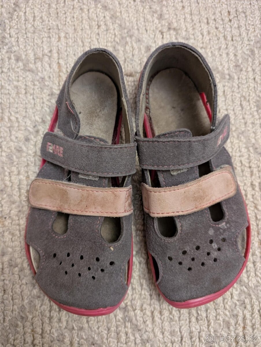 Dětské kožené bare foot boty značky FARE, vel. 29 - 8