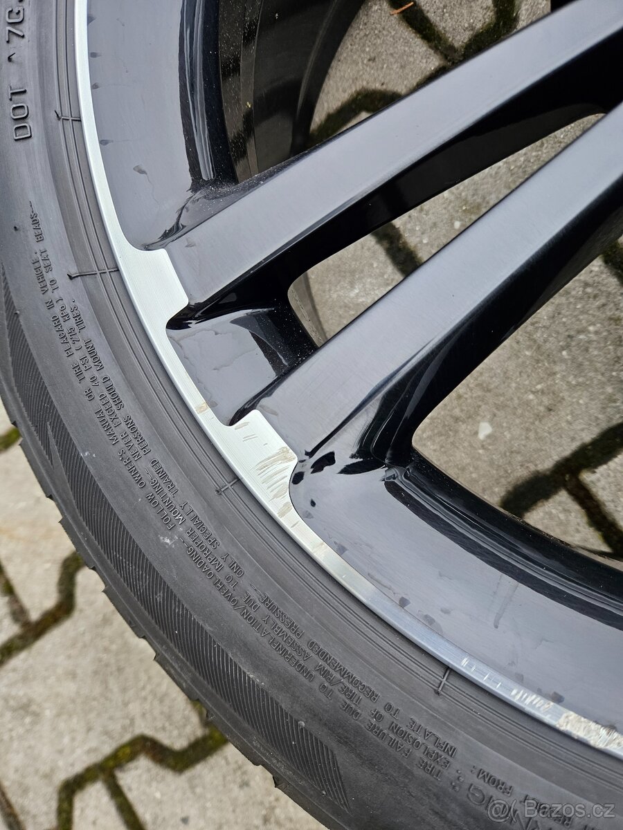 Originální Alu Mercedes 225/45/18 Zimní Bridgestone. - 8