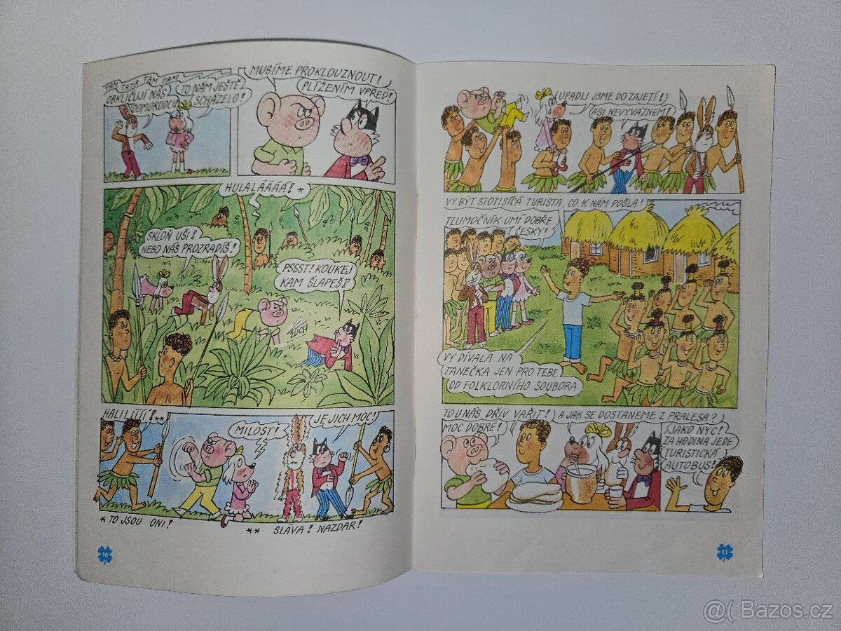 Čtyřlístek č. 137 - Poselství tamtamu - Original - NELUŠTĚNÝ - 8