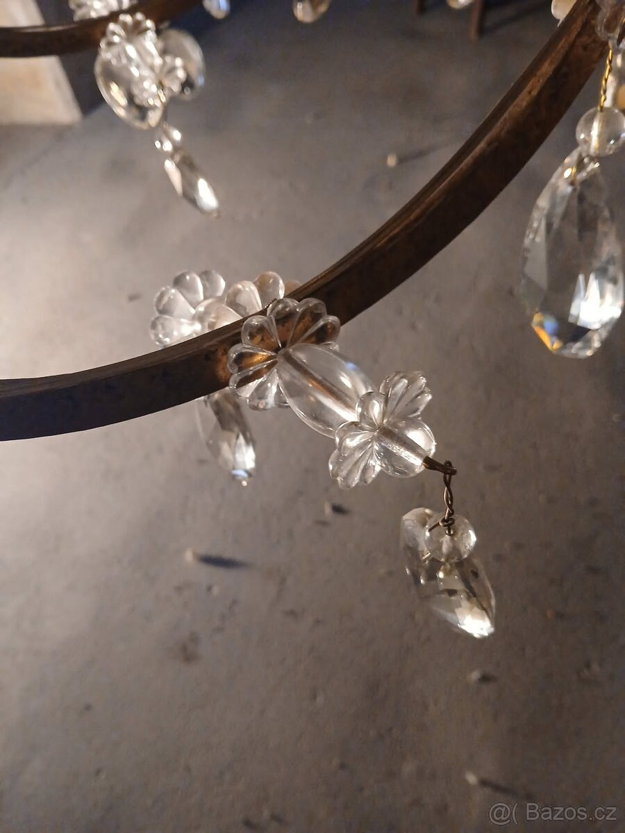 Prodám unikátní zámecký lustr, Lustry Bronze d'Art Français - 8