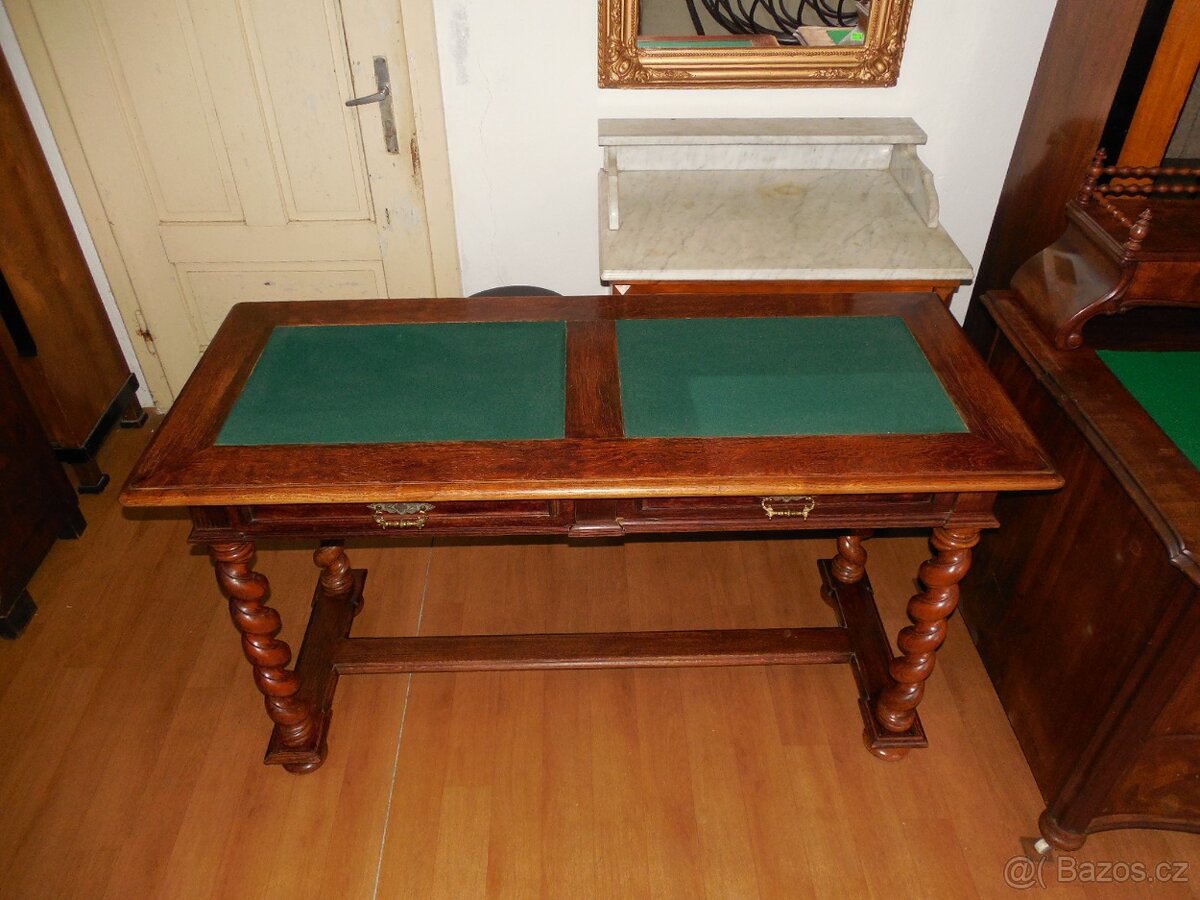 Psací stůl historismus - 8