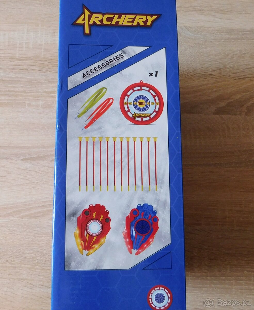 dětská lukostřelecká sada s LED světlem - 8