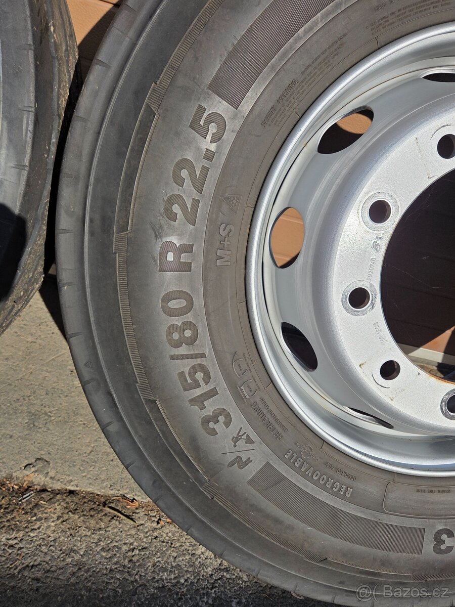 Kola 315/80 R22,5 - 8