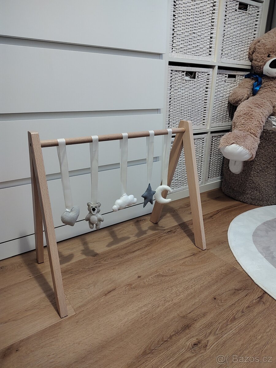 Dřevěná hrazdička pro miminko - 8