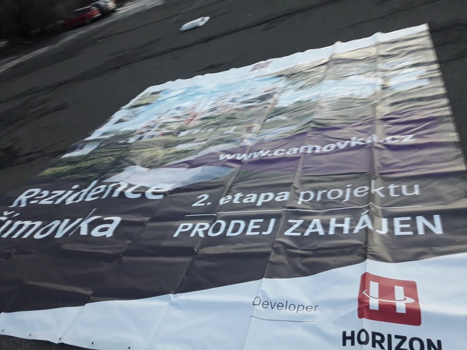 Zakrývací plachta reklamní - 8