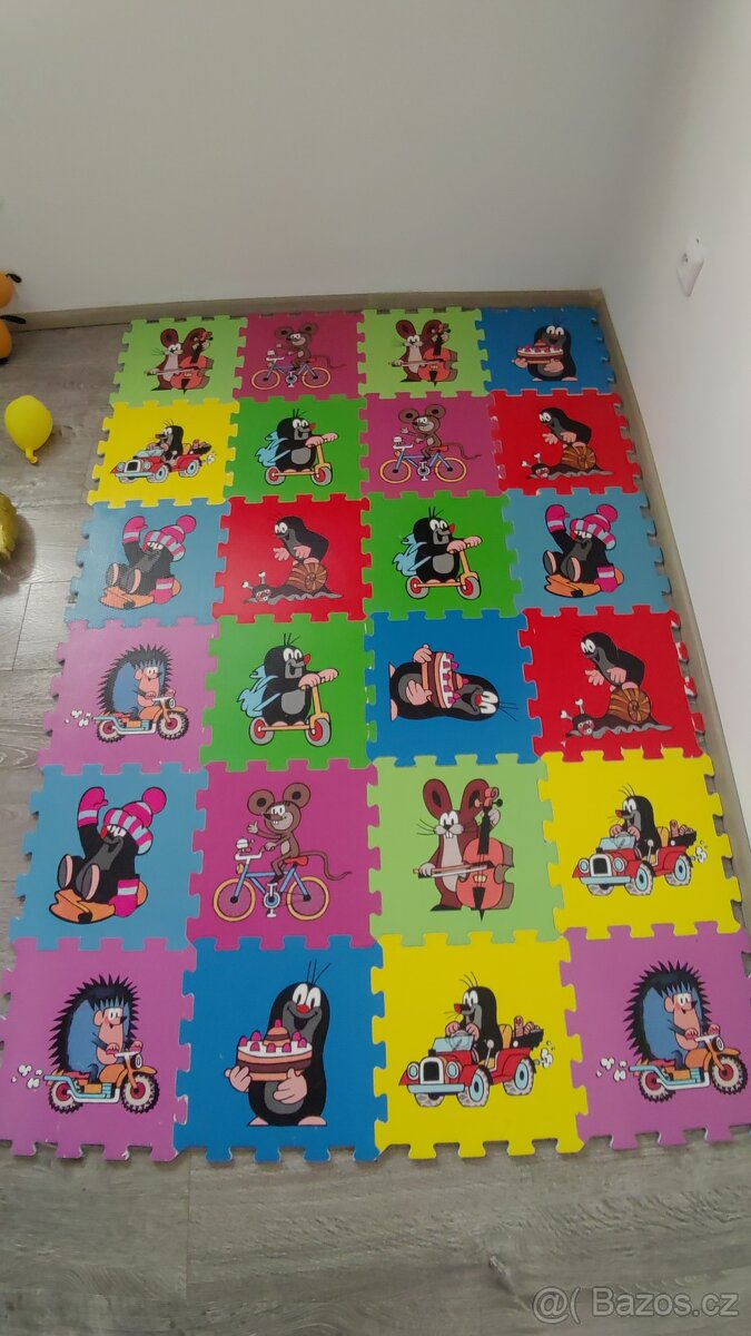 Pěnová podložka puzzle Krteček - 8