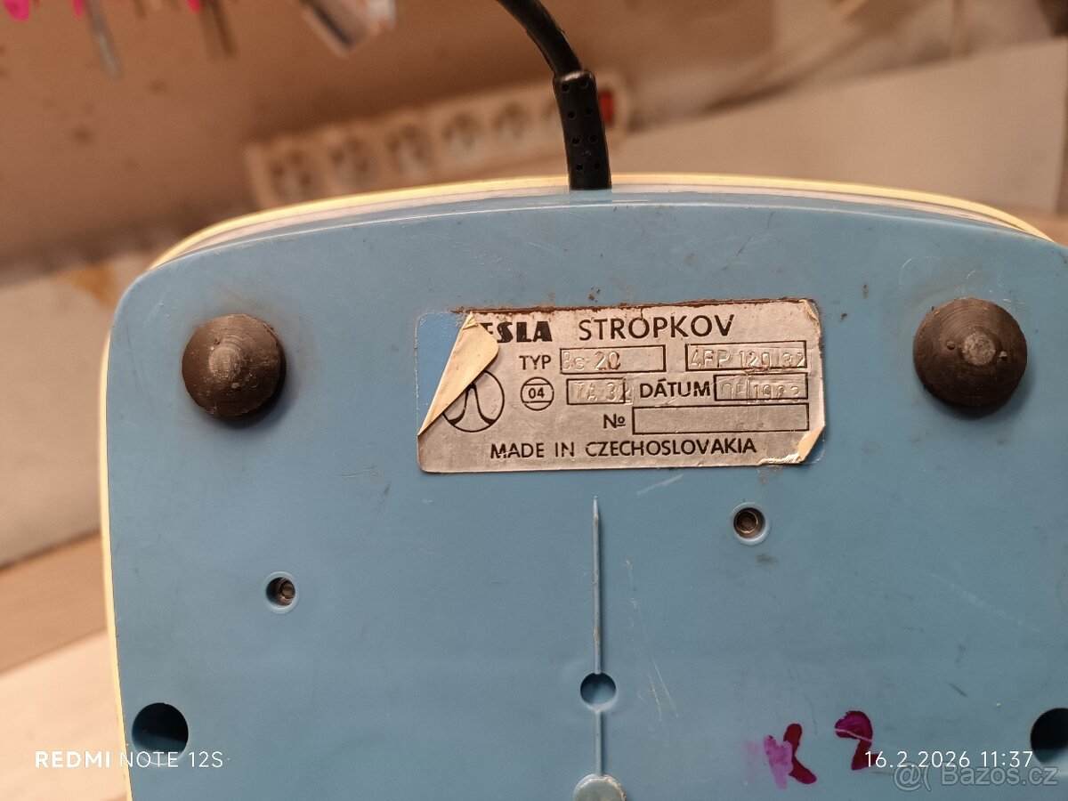 Starý telefon retro otočný - 8