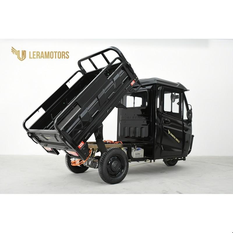 Pracovní tříkolka Leramotors G5, tuk tuk, černá - 8