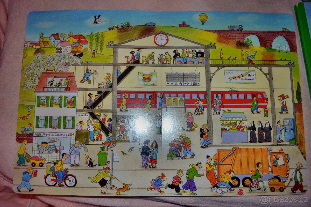 dětské velkoformátové knihy, krásné obsáhlé ilustrace - 8