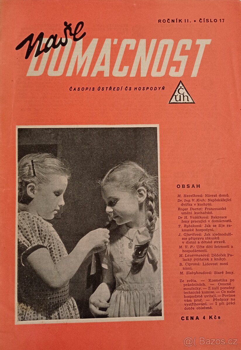 Časopisy NAŠE DOMÁCNOST (1946) - 8