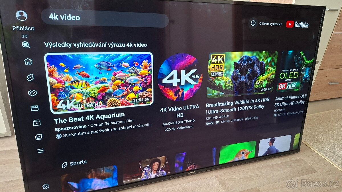 Smart Televize 4K Ultra HD Panasonic 140 cm - 8